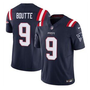 Mens Youths Optional For Kayshon Boutte Navy Stitched Vapor Jersey